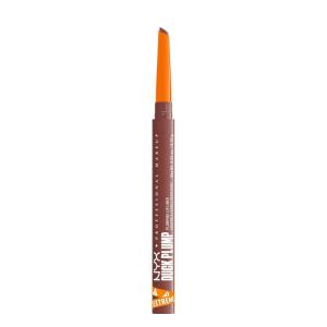 imageNYX PROFESSIONAL MAKEUP Duck Plump Plumping Lip Liner Matte Pencil With Up To 10HR Wear Subtle Touch Deep Nude Lip LinerNude Flip