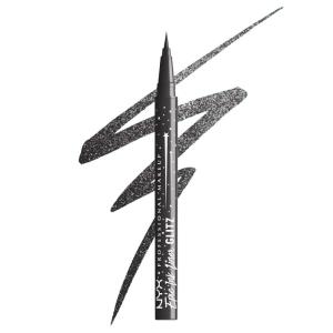 imageNYX PROFESSIONAL MAKEUP Epic Ink Glitz Liner Waterproof Metallic Liquid Eyeliner with Vegan Formula  Graphite Glitz Shimmer Graphite Black06 Graphite Glitz