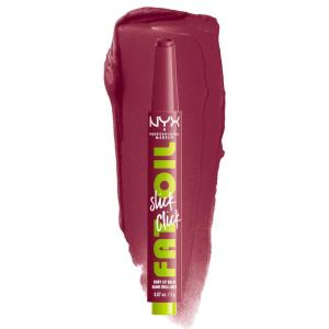 imageNYX PROFESSIONAL MAKEUP Fat Oil Slick Click Lightweight Buildable Pigmented Vegan Lip Balm  No Filter Needed20 IN THE DRAFTS