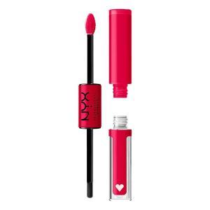imageNYX PROFESSIONAL MAKEUP Shine Loud LongLasting Liquid Lipstick with Clear Lip Gloss  Global Citizen Medium Neutral Nude18 On A Mission