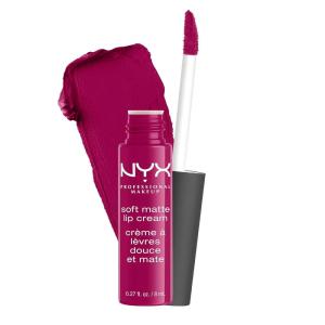 imageNYX PROFESSIONAL MAKEUP Soft Matte Lip Cream Lightweight Liquid Lipstick  Abu Dhabi Deep RoseBeigeMADRID