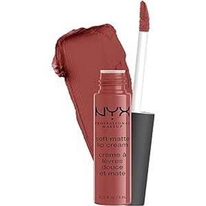 imageNYX PROFESSIONAL MAKEUP Soft Matte Lip Cream Lightweight Liquid Lipstick  Abu Dhabi Deep RoseBeigeRome