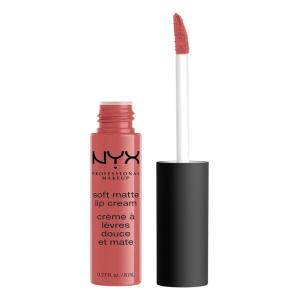 imageNYX PROFESSIONAL MAKEUP Soft Matte Lip Cream Lightweight Liquid Lipstick  Abu Dhabi Deep RoseBeigeZurich