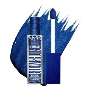 imageNYX PROFESSIONAL MAKEUP Ultimate Glow Shots Liquid Eyeshadow LongLasting Shimmer Eye Shadow with Vitamin C  Come Thru CoconutBlueberry Bank