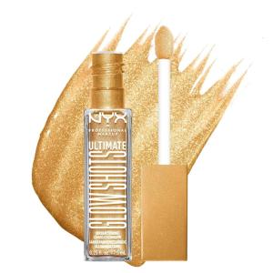 imageNYX PROFESSIONAL MAKEUP Ultimate Glow Shots Liquid Eyeshadow LongLasting Shimmer Eye Shadow with Vitamin C  Come Thru CoconutGlitzy Guava