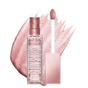 imageNYX PROFESSIONAL MAKEUP Ultimate Glow Shots Liquid Eyeshadow LongLasting Shimmer Eye Shadow with Vitamin C  Come Thru CoconutGrapefruit Glow