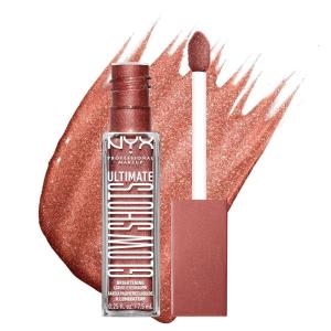 imageNYX PROFESSIONAL MAKEUP Ultimate Glow Shots Liquid Eyeshadow LongLasting Shimmer Eye Shadow with Vitamin C  Come Thru CoconutPassionfruit Posh
