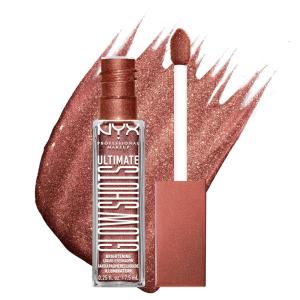 imageNYX PROFESSIONAL MAKEUP Ultimate Glow Shots Liquid Eyeshadow LongLasting Shimmer Eye Shadow with Vitamin C  Come Thru CoconutPear Prize