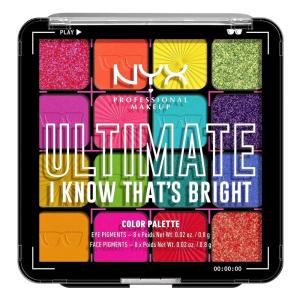 imageNYX PROFESSIONAL MAKEUP Ultimate Shadow Palette Eyeshadow Palette  Vintage Jean BabyI Know Thats Bright
