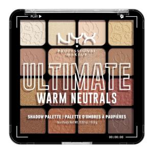 imageNYX PROFESSIONAL MAKEUP Ultimate Shadow Palette Eyeshadow Palette  Vintage Jean BabyWarm Neutrals