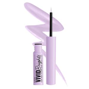 imageNYX PROFESSIONAL MAKEUP Vivid Matte Liquid Liner SmearResistant Eyeliner with Precise Tip  Black07 Lilac Link