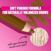 imageNYX PROFESSIONAL MAKEUP Powder Louder Eyebrow Pencil Brow Pencil with Buildable Volume For Up To 12HR Wear Vegan Formula  Brown01 Blonde