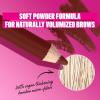 imageNYX PROFESSIONAL MAKEUP Powder Louder Eyebrow Pencil Brow Pencil with Buildable Volume For Up To 12HR Wear Vegan Formula  Brown04 Black Cherry