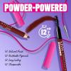 imageNYX PROFESSIONAL MAKEUP Powder Louder Eyebrow Pencil Brow Pencil with Buildable Volume For Up To 12HR Wear Vegan Formula  Brown04 Black Cherry