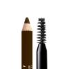 imageNYX PROFESSIONAL MAKEUP Powder Louder Eyebrow Pencil Brow Pencil with Buildable Volume For Up To 12HR Wear Vegan Formula  Brown06 Ash Brown