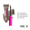 imageNYX PROFESSIONAL MAKEUP Thick It Stick It Thickening Brow Mascara Eyebrow Gel  Cool Ash Brown01 TAUPE