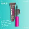 imageNYX PROFESSIONAL MAKEUP Thick It Stick It Thickening Brow Mascara Eyebrow Gel  Cool Ash Brown05 COOL ASH BROWN