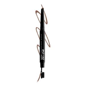 imageNYX PROFESSIONAL MAKEUP Fill ampamp Fluff Eyebrow Pomade Pencil Espresso03 Auburn