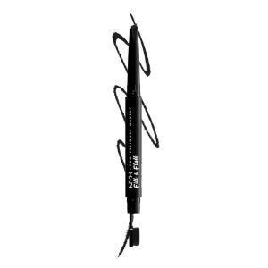 imageNYX PROFESSIONAL MAKEUP Fill ampamp Fluff Eyebrow Pomade Pencil Ash Brown08 Black