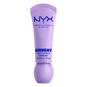 imageNYX PROFESSIONAL MAKEUP Smushy Matte Lip Balm Tinted Lip Moisturizer with Soft Matte Finish  Sweet Smack MidTone Pink01 SUGAR SMUSH