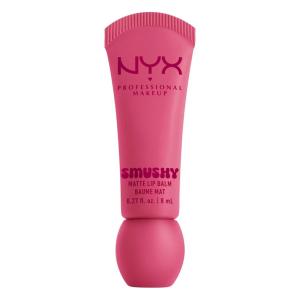 imageNYX PROFESSIONAL MAKEUP Smushy Matte Lip Balm Tinted Lip Moisturizer with Soft Matte Finish  Sweet Smack MidTone Pink02 SWIPE SESH