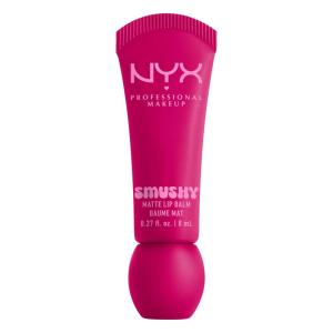 imageNYX PROFESSIONAL MAKEUP Smushy Matte Lip Balm Tinted Lip Moisturizer with Soft Matte Finish  Sweet Smack MidTone Pink04 SHES SERVING