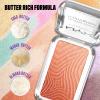 imageNYX PROFESSIONAL MAKEUP Buttermelt Highlighter Powder Highlighter Makeup With Up to 12H Wear and High Impact Glow  40 No 1 Butta Holographic LavenderButta In Bronze