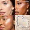 imageNYX PROFESSIONAL MAKEUP Buttermelt Highlighter Powder Highlighter Makeup With Up to 12H Wear and High Impact Glow  40 No 1 Butta Holographic LavenderBright And Butta