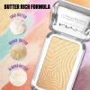 imageNYX PROFESSIONAL MAKEUP Buttermelt Highlighter Powder Highlighter Makeup With Up to 12H Wear and High Impact Glow  40 No 1 Butta Holographic LavenderButta Than Gold