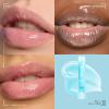 imageNYX PROFESSIONAL MAKEUP Jelly Job Lip Gloss Lip Tint Gloss with FullBodied Smoothing and HyperGlossy Shine  Jelly Frost Icy Blue