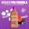 imageNYX PROFESSIONAL MAKEUP Make Em Wonder Liquid Foundation 24HR Foundation Makeup With A Soft Matte Finish Buildable Full Coverage  08 Vanilla23 Golden Caramel