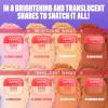 imageNYX PROFESSIONAL MAKEUP Wonder Snatch Setting Powder Lifting Loose Powder With Up To 16HR Wear  Cheeky Cherry Brightening Pink04 Apricot Attitude