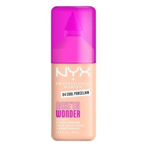 imageNYX PROFESSIONAL MAKEUP Make Em Wonder Liquid Foundation 24HR Foundation Makeup With A Soft Matte Finish Buildable Full Coverage  08 Vanilla04 Cool Porcelain