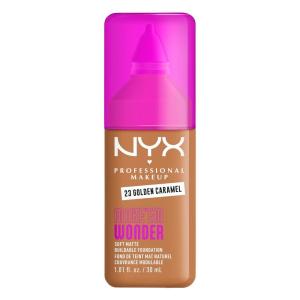 imageNYX PROFESSIONAL MAKEUP Make Em Wonder Liquid Foundation 24HR Foundation Makeup With A Soft Matte Finish Buildable Full Coverage  08 Vanilla23 Golden Caramel