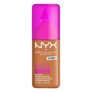 imageNYX PROFESSIONAL MAKEUP Make Em Wonder Liquid Foundation 24HR Foundation Makeup With A Soft Matte Finish Buildable Full Coverage  08 Vanilla26 Honey