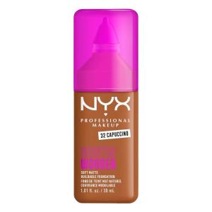 imageNYX PROFESSIONAL MAKEUP Make Em Wonder Liquid Foundation 24HR Foundation Makeup With A Soft Matte Finish Buildable Full Coverage  08 Vanilla32 Capuccino