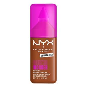 imageNYX PROFESSIONAL MAKEUP Make Em Wonder Liquid Foundation 24HR Foundation Makeup With A Soft Matte Finish Buildable Full Coverage  08 Vanilla36 Warm Rich