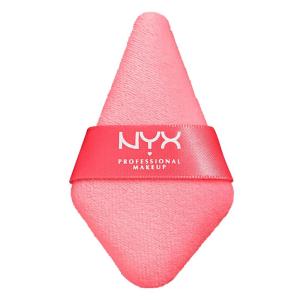 imageNYX PROFESSIONAL MAKEUP Wonder Setting Powder Puff Applicator Soft Reusable Triangle Powder Puff For Applying Loose Or Pressed Powders Baking and Brightening 1 Count