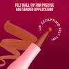image:imageNYX PROFESSIONAL MAKEUP Lip Lingerie Liner Stain Seamless Make Up with AllDay Color Waterproof Lip Stain Finish  Barely There Peach Nude02 NAUGHTY NUDE