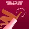 image:imageNYX PROFESSIONAL MAKEUP Lip Lingerie Liner Stain Seamless Make Up with AllDay Color Waterproof Lip Stain Finish  Barely There Peach Nude03 BARELY THERE