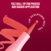 image:imageNYX PROFESSIONAL MAKEUP Lip Lingerie Liner Stain Seamless Make Up with AllDay Color Waterproof Lip Stain Finish  Barely There Peach Nude09 SEND NUDES