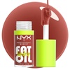 image:imageNYX PROFESSIONAL MAKEUP Fat Oil Lip Drip Moisturizing Lip Oil Gloss Tinted Formula amp Up to 12 HR Hydration Vegan amp CrueltyFree  Caramelt Mami Bronze10 Splash of Cream