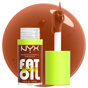 image:imageNYX PROFESSIONAL MAKEUP Fat Oil Lip Drip Moisturizing Lip Oil Gloss Tinted Formula amp Up to 12 HR Hydration Vegan amp CrueltyFree  Caramelt Mami Bronze07 Scrollin