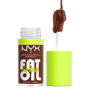 image:imageNYX PROFESSIONAL MAKEUP Fat Oil Lip Drip Moisturizing Lip Oil Gloss Tinted Formula amp Up to 12 HR Hydration Vegan amp CrueltyFree  Caramelt Mami Bronze11 Livin the Cream